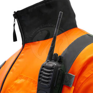 Chaqueta de Seguridad de Nailon y Poliéster para Trabajo, Chaqueta de Seguridad Personalizada, Chaqueta de Seguridad de Alta Visibilidad Más Vendida - Product Image 3