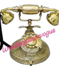 Teléfono Rotatorio Retro, Teléfono de Estilo Antiguo, Decoración para Mesa de Boda, Accesorio para Eventos, Set de Accesorios Decorativos - Product Image 3