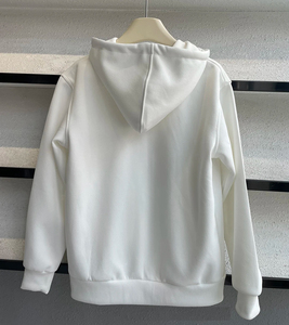 ORREN INTERNATIONAL Custom Heavyweight Plain Light Grey <b>Zip</b>-<b>Up</b> <b>Men's</b> Blank Oversized 100% Organic Cotton Full-<b>Zip</b> <b>Cardigan</b> - Product Image 5