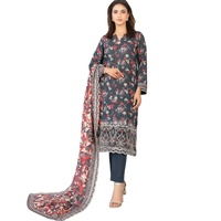 Dernière Collection de Vêtements d'Hiver Khaddar de Haute Qualité pour Femmes, Salwar Kameez Brodé, Vêtements Indiens et Pakistanais, Durables et à Séchage Rapide