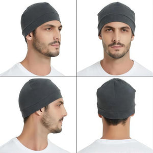 Musion Under Helmet Beanie <b>Cap</b> Vented Sweat Absorbent Moisture Wicking <b>for</b> <b>Men</b> Cycling Motorcycle Riders - Product Image 4