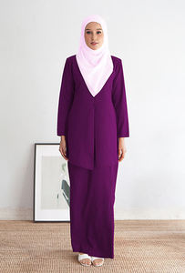 Modernos Conjuntos Baju Kurung para Madre e Hija, Batik SIPO Malasia, Moda Económica al por Mayor, Baju Kurung para Niñas - Product Image 4