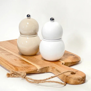 Molinillos de pimienta y sal de laca hechos en Vietnam, nueva colección con personalización OEM/ODM en colores y diseños, venta al por mayor. - Product Image 6