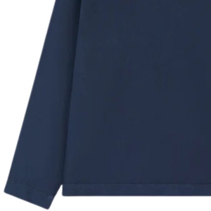 Camiseta de Manga Larga para Hombre, Color Azul Marino, Cuello Redondo, Algodón, Estilo Casual, Urbano, Aspecto Vintage Suave - Product Image 3