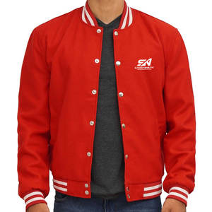 Diseña tu propia chaqueta Letterman personalizada de invierno con un diseño único y de excelente calidad para hombres. - Product Image 1