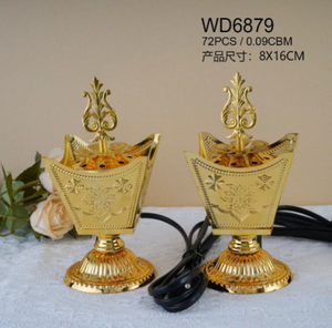 เตาเผากำยานไฟฟ้าแบบมีฐานลายมงกุฎ WD6879 – ขายส่ง - Product Image 5