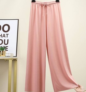 Pantalon léger en toile à séchage rapide pour femme, taille élastique, style hip-hop, coupe décontractée, disponible en gros - Product Image 6