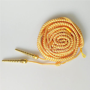 Accessoires d'uniformes Cordonnes de sifflet cérémonielles de qualité supérieure Dernières cordonnes de sifflet pour uniformes de cérémonie - Product Image 4