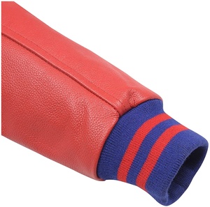 Blouson Bomber Homme Personnalisé de Qualité Supérieure avec Broderie Chenille sur les Manches, Style Baseball et Universitaire - Product Image 5