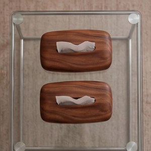 กล่องใส่กระดาษทิชชูไม้รักษ์โลกพร้อมผิวสัมผัสเรียบเนียน - Product Image 4