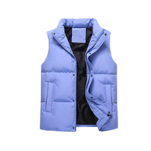 Chaleco Acolchado para Hombre, Chaleco Aislante, Chaqueta sin Mangas, Prenda Exterior de Invierno para Exteriores, Estilo Único - Product Image 6