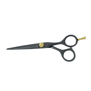 Premium Professional Hair Cutting Scissors Sharp <b>Blade</b> Tip Black Color Gold Screw Stainless Steel <b>Barber</b> Shear Salon Razor - Product Image 5
