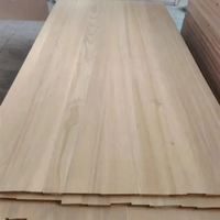 Tablero de Madera de Álamo Endurecido con Bordes Encolados, Panel de Madera Sólida de Alta Resistencia al Impacto para la Fabricación de Muebles Resistentes y Duraderos