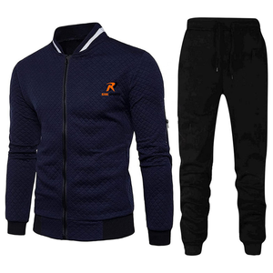 Conjunto Deportivo Personalizado para Hombre, Talla Grande XL, Sudadera Deportiva de Algodón, Color Morado Liso, Sudadera con Capucha para Gimnasio, Invierno - Product Image 5