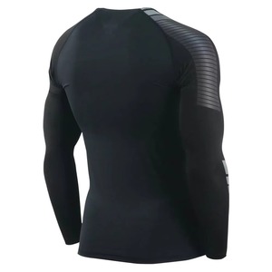 Customized Men's Rash Guard Digital Print Full Sleeve Eco-Friendly Anti-Bacterial Breathable Anti-UV Quick Dry Spandex/Nylon - Product Image 5