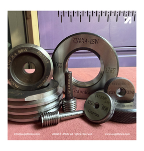 55 °   Jauges d'anneaux filetés BSW 3/8"x16BSW | 7/16"x14BSW | 1/2"x12BSW | 9/16"x12BSW | Jauge de filetage 5/8"x11BSW, jauge de vis GO NOGO Whitworth - Product Image 5