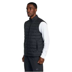 Veste sans manches légère et chaude personnalisée, emballable, en duvet de canard pour l'hiver, veste matelassée pour homme - Product Image 3