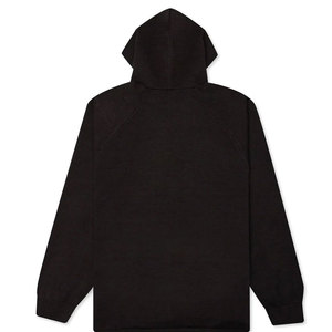 Sudadera con Capucha Negra para Hombre, Estampado 1977, Bolsillo, Corte Regular, Tejido de Punto, 50% Algodón, Cómoda, Informal, para Invierno - Product Image 2