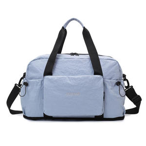 Wholesale Travel Duffel Bags Large Capacity Gym Sports Equipment Bag Durable Polyester Carryall Weekend <b>Luggage</b> Custom Branding - Product Image 1