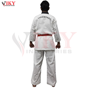 Nuevo Dobok TKD Personalizado de Material Acanalado, Uniforme de Taekwondo Blanco de Alto Rendimiento para Competencia - Product Image 4