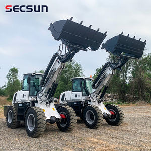 SECSUN望遠鏡ホイールローダー1トン2トン3トン4トンテレハンドラーホイールローダー、ユーロVエンジンオプション - Product Image 3