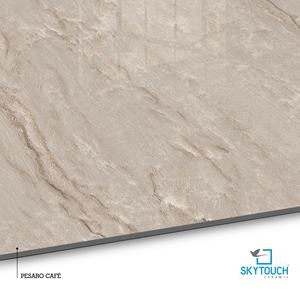 Venta al por Mayor de Baldosas de Porcelanato Marrón Pasaro Brillante de 60x60 600x600, Baldosas de Mármol para Piso de Sala de Estar - Product Image 2