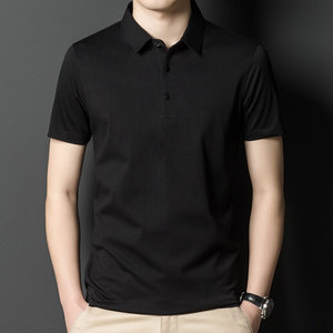 Polo moderne pour homme, tissu confortable, manches courtes, col élégant, usage quotidien pour homme - Product Image 2