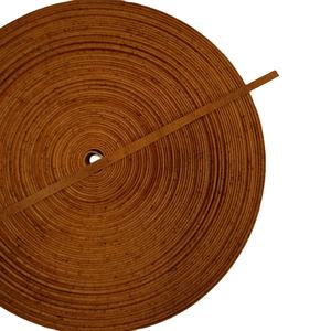 Cordón de corcho plano color canela superior - Product Image 1