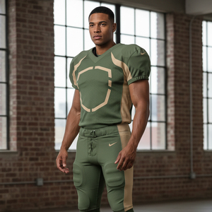 Breathable American Football Uniform Wholesale Sublimated Team Clothing Anti Microbial Gridiron Jersey <b>Compression</b> Pant - Product Image 5