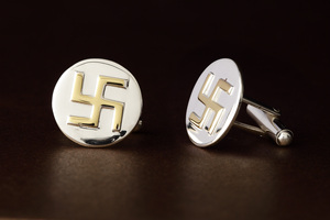Boutons de manchette en laiton, formels, pour mariage, cadeau de Noël - Product Image 1
