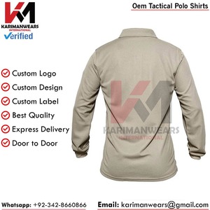 Camiseta Polo Táctica Profesional de Secado Rápido, Transpirable, Ajustable, Cómoda, Multiusos para Exteriores - Product Image 2