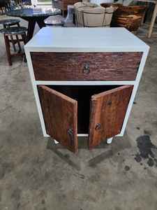 Meuble de Chevet Minimaliste en Bois de Teck, Acajou et Sungkai, Fabrication Originale d'Usine, Écologique - Vente Flash - Product Image 6