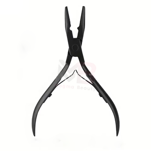Premium Quality 7" Micro Nano Hair <b>Extension</b> Tool Pliers Long Reusable Stainless Steel Rings/<b>Beads</b> Installation and Removal - Product Image 6