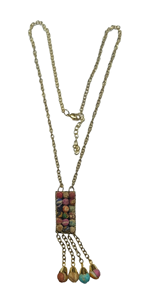 Collar Bohemio con Borlas y Cuentas para Mujer, Joyería de Moda, Colgante de Ojo Colorido, Cadena Multicapa, Accesorio de Moda - Product Image 3
