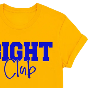 เสื้อยืด SGRHO Eight Club สีทอง ตัวอักษรกรีกแบบกำหนดเอง เสื้อยืดชมรมนักเรียน แขนสั้น คอกลม ลำลอง แฟชั่นฤดูร้อน สำหรับทุกเพศ - Product Image 6
