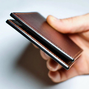 Portefeuille pour homme en cuir véritable fait main de qualité supérieure, porte-cartes, vente en gros, fournisseur OEM personnalisé, export de haute qualité à bas prix - Product Image 3
