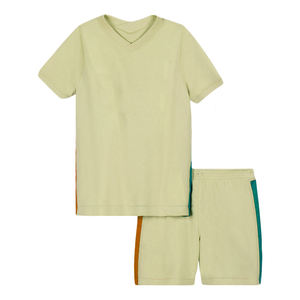 Uniformes de Fútbol Personalizados para Hombre, Conjunto Completo de Color Sólido con Servicio OEM, Nuevos Uniformes de Fútbol Personalizados - Product Image 2