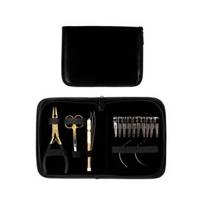 Kit de herramientas premium para extensiones de cabello con herramientas profesionales, accesorios reutilizables para extensiones de cabello para aplicaciones en salones de belleza - Product Image 3
