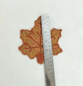 Handmade Beaded <b>Coasters</b> Eco-Friendly Customizable Floral Embroidered Polyester/Cotton <b>Table</b> Decor Set of 6 - Product Image 2