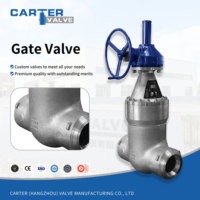 Vanne à opercule haute température conforme aux normes ANSI API, en acier moulé/forgé, à brides RF FF, avec volant manuel, pour air, gaz, eau, huile, usage industriel, OEM