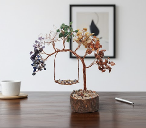 7 <b>Chakra</b> Gemstone Handmade Portable Hanging <b>Tree</b> - Product Image 3