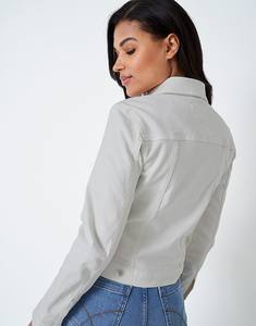 Veste en jean à franges de paillettes pour femme, style festival, manteau en jean scintillant, tenue de soirée - Product Image 3