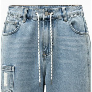 Pantalones Vaqueros de Mezclilla para Hombre, Corte Recto, Estilo Vintage, Marca Personalizada, Alta Calidad, Duraderos, Casuales, al por Mayor - Product Image 2