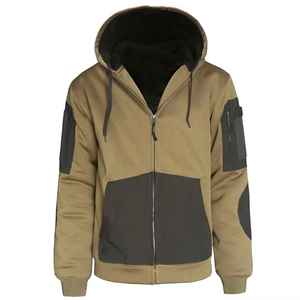 เสื้อฮู้ดกันหนาวแบบซิป ¼ ตัว สำหรับผู้ชาย ยี่ห้อ NURJENNA INDUSTRIES ผลิตจากผ้าฝ้าย 100% คุณภาพสูง ป้องกันการหดตัว พร้อมคุณสมบัติตรวจจับเข็ม  เหมาะสำหรับงานอุตสาหกรรมและงานที่ต้องการความปลอดภัย - Product Image 1