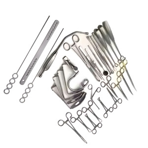 Kit de Instrumentos Quirúrgicos para Amigdalectomía ORL Profesional, Acero Inoxidable, Reutilizable, Duradero, Certificado CE Clase I, 1 Año de Garantía - Product Image 6