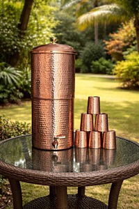 Contemporary Style Copper Water Dispenser Modern Copper Water Dispenser Colorful Finish Custom Copper Water Dispenser - Product Image 2