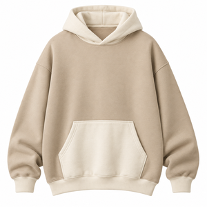 Sweats à capuche oversize pour hommes 2026 – Hauts à capuche coupe large pour hommes – Confort décontracté – Tissu en molleton de coton chaud - Product Image 3