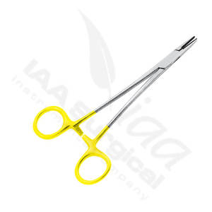 Portaagujas, Tijeras con Punta Recta Dentada, Hechas a Mano, de Acero Inoxidable, Instrumento Quirúrgico Manual de Alta Calidad para Uso Hospitalario, con Certificación CE - Product Image 6