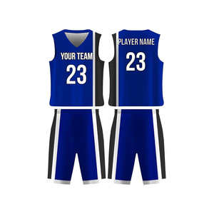 Uniforme de Baloncesto 100% Poliéster para Hombre, Diseño Personalizado, Ropa de Entrenamiento Juvenil, Conjuntos de Uniformes de Baloncesto en Pakistán a Bajo Precio - Product Image 2