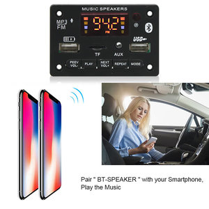 VIRE DC 5V 12V Bluetooth 5,0 <span class=keywords><strong>MP3</strong></span> WMA WAV APE Placa decodificadora Manos libres Audio para coche Carga USB Módulo DE REPRODUCTOR DE <span class=keywords><strong>MP3</strong></span> - Product Image 5